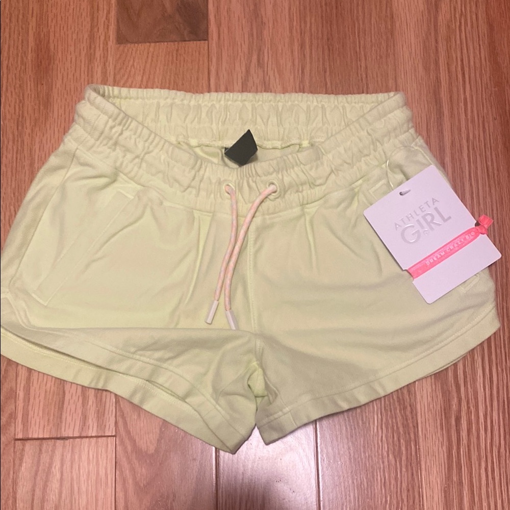 Athleta Girls Light Green Shorts
